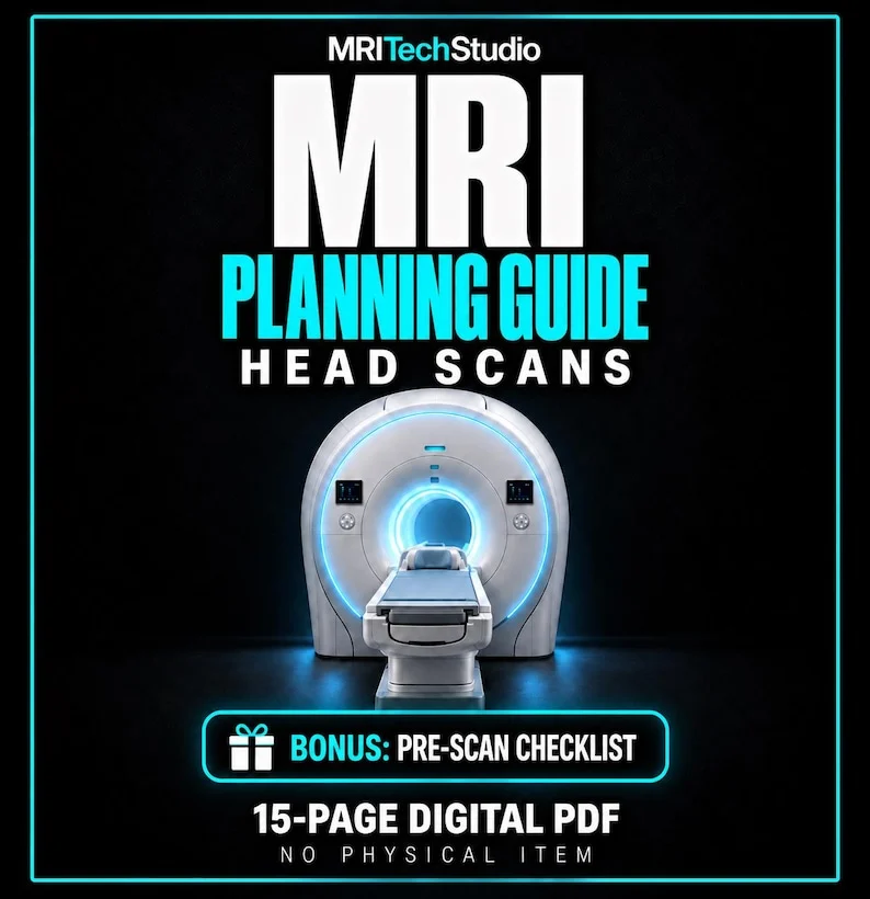 MRI Head Planning Guide — actual Etsy listing preview